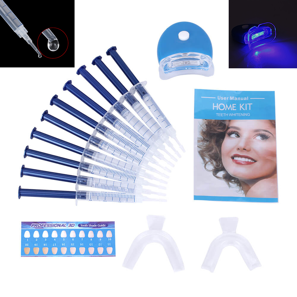 Teeth Whitening Q&M - 1 세트 치아 미백 44% 과산화물