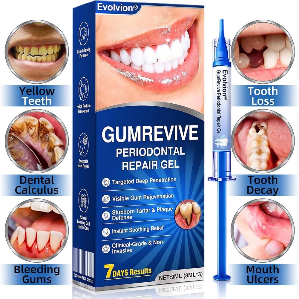 Teeth Whitening Bleaching Kit - 전문가용 천연 구강 건강 관리 키트