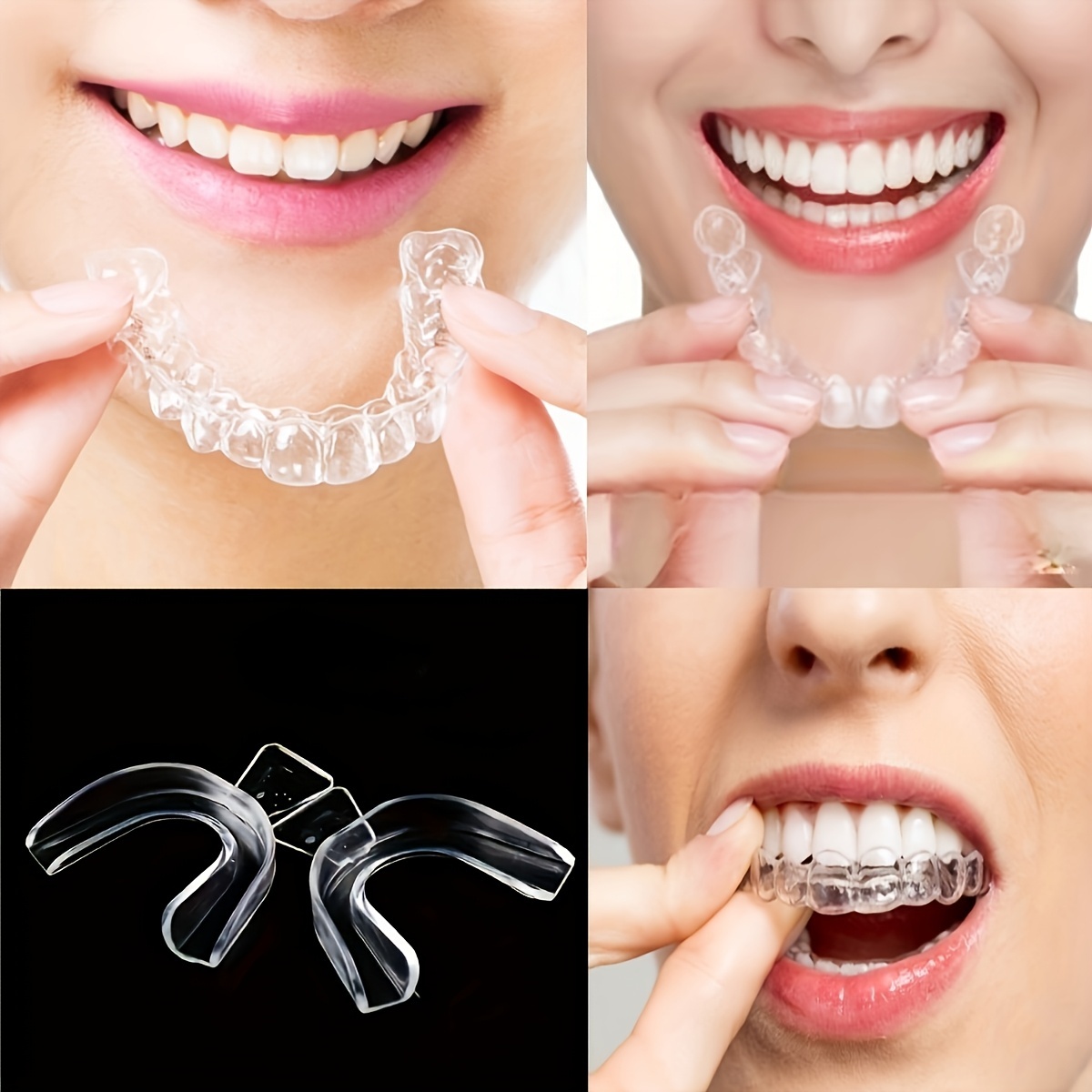 유니섹스 치아 교정기 실리콘 투명 치아 교정 트레이 미 - Teeth Whitening Express 리뷰 및 가격