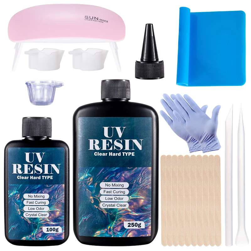 하드 UV 수지 접착제 키트 DIY를 만드는 예술 공예 - Uv Whitening Kit 리뷰 및 가격