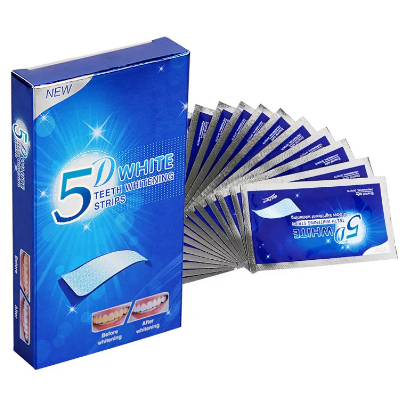 1-12pcs 5D 화이트닝 치아 스티커 화이트 치아  - Teeth Whitening Q&M 리뷰 및 가격