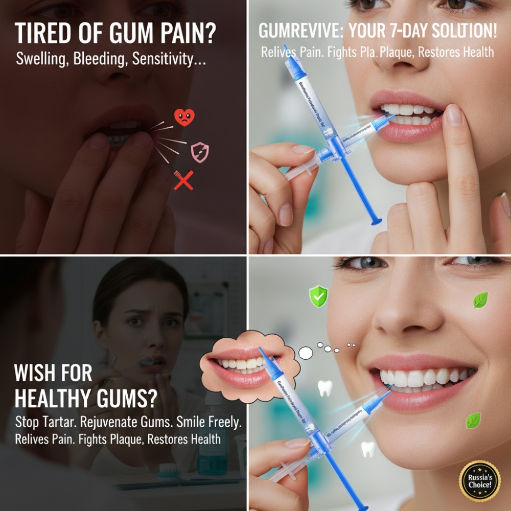 GUMREVIVE 치주 복구 젤 잇몸 재생 진정 효과  - Teeth Whitening Q&M 리뷰 및 가격