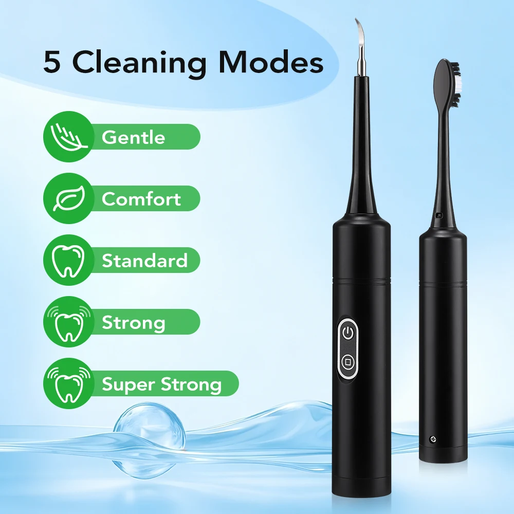 전동 음파 진동 치석 제거기 치아 미백 플라그 제거 치 - Teeth Whitening Express 리뷰 및 가격